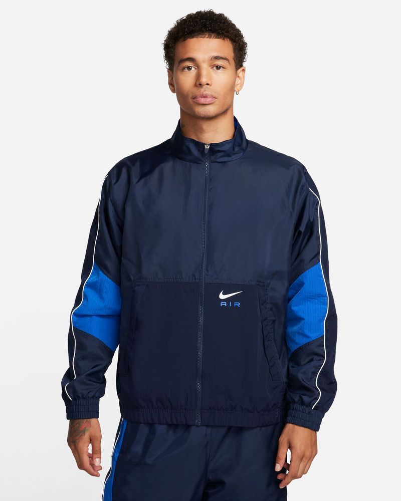 Blue nike best sale air jacket