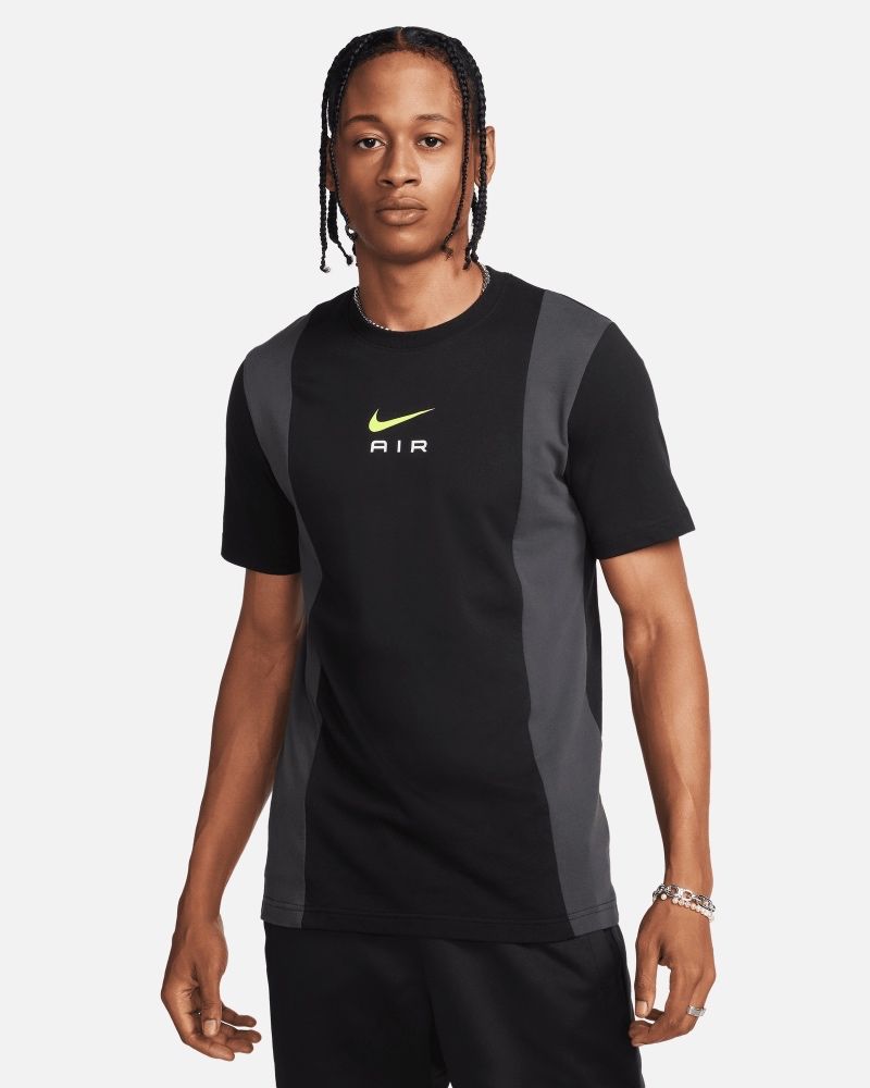 Black nike air t shirt clearance