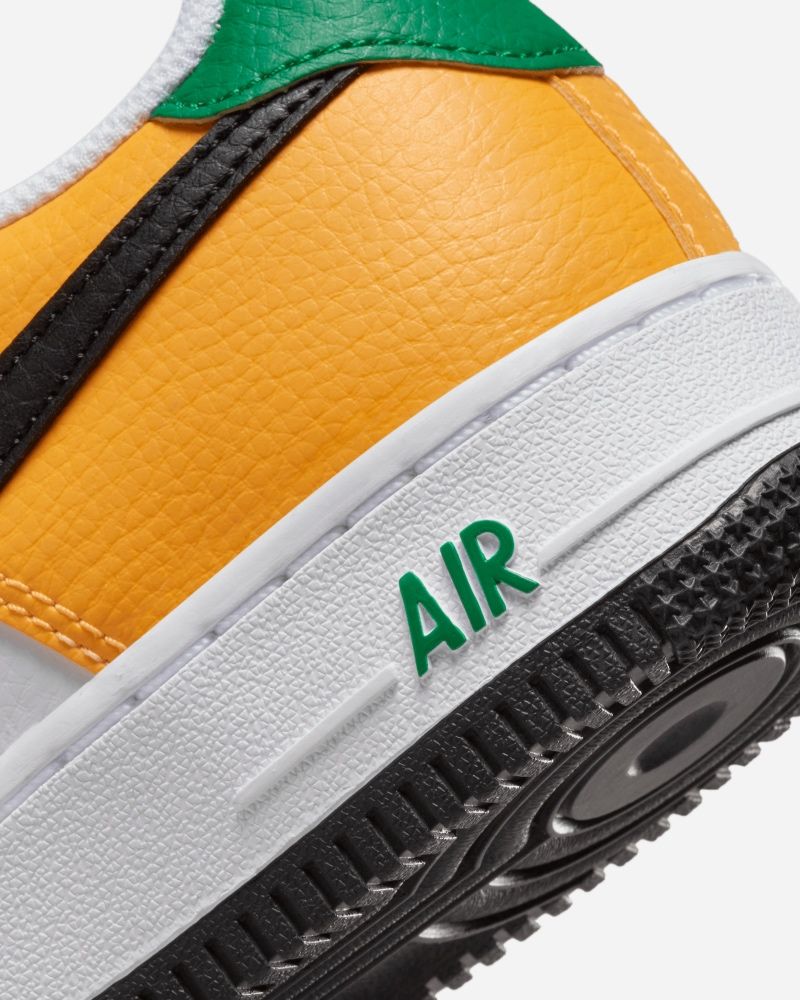 Nike air force store 1 logo jaune