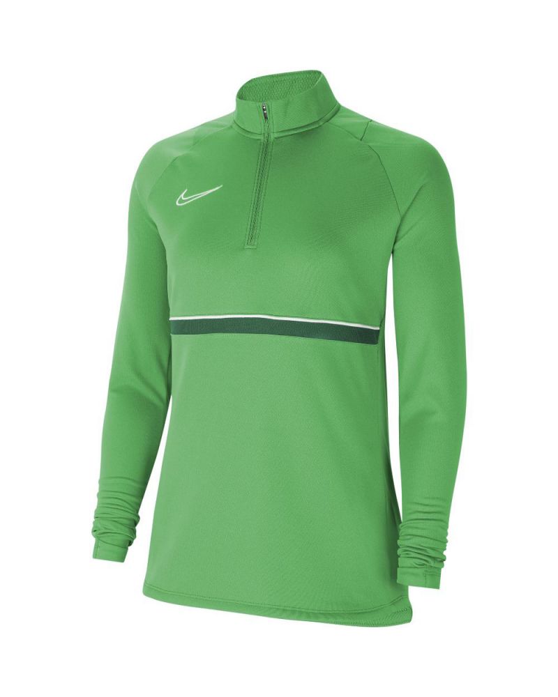 Nike Women's Academy 21 Zip Training Top - CV2653-362 - Light Green