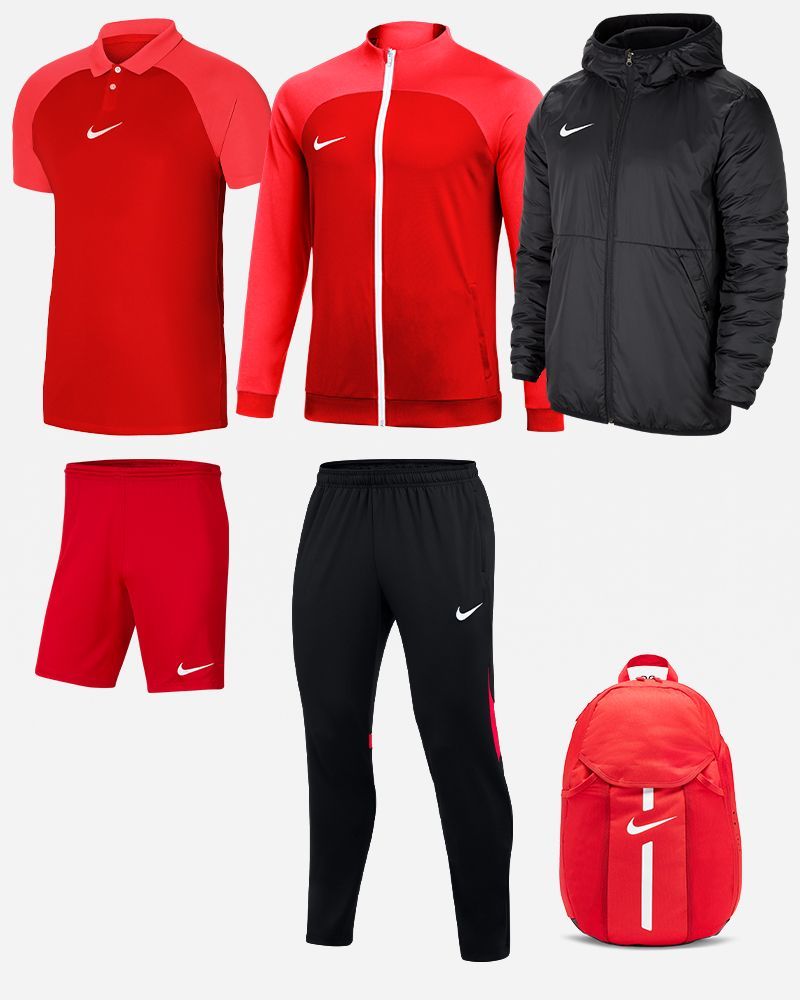 Polo Academy Pro Short Park III Veste de survêtement Academy Pro Pantalon de survêtement Zip Academy Pro Veste Team Fall Sac Academy Team DH9228 BV6855 DH9234 DH9240 CW6157 DC2647