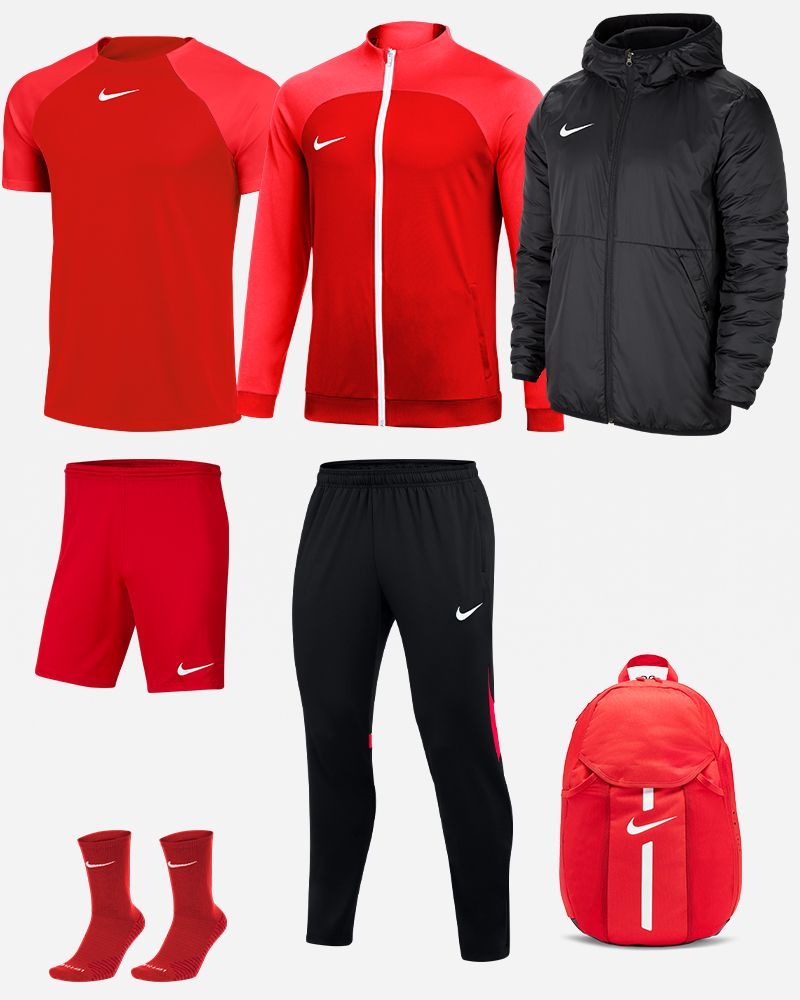 Kit Nike Academy Pro for Men. Track suit Jersey Shorts Socks