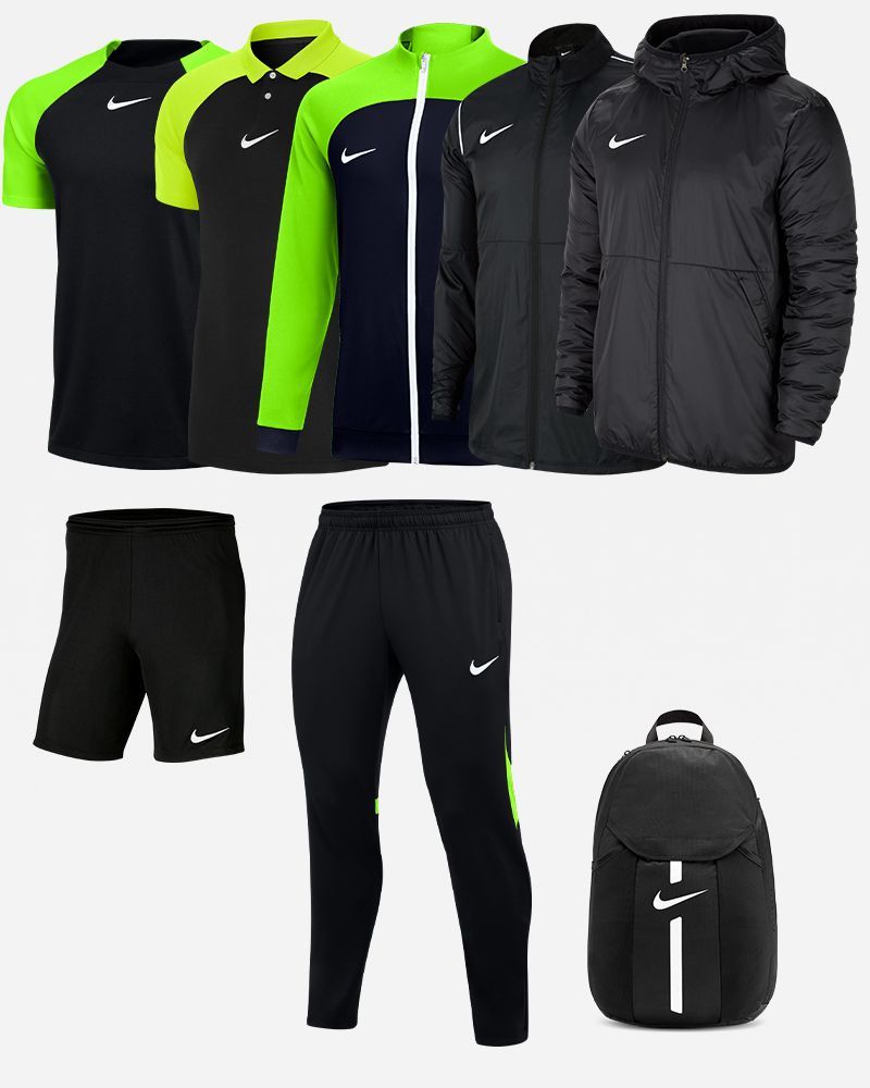 Maillot Academy Pro Short Park III Chaussettes Squad Veste de survêtement Academy Pro Pantalon de survêtement Zip Academy Pro Veste Team Fall Coupe-vent Park 20 Sac Academy Team DH9225 BV6855 SK0030 DH9234 DH9240 BV6881 CW6157 DC2647