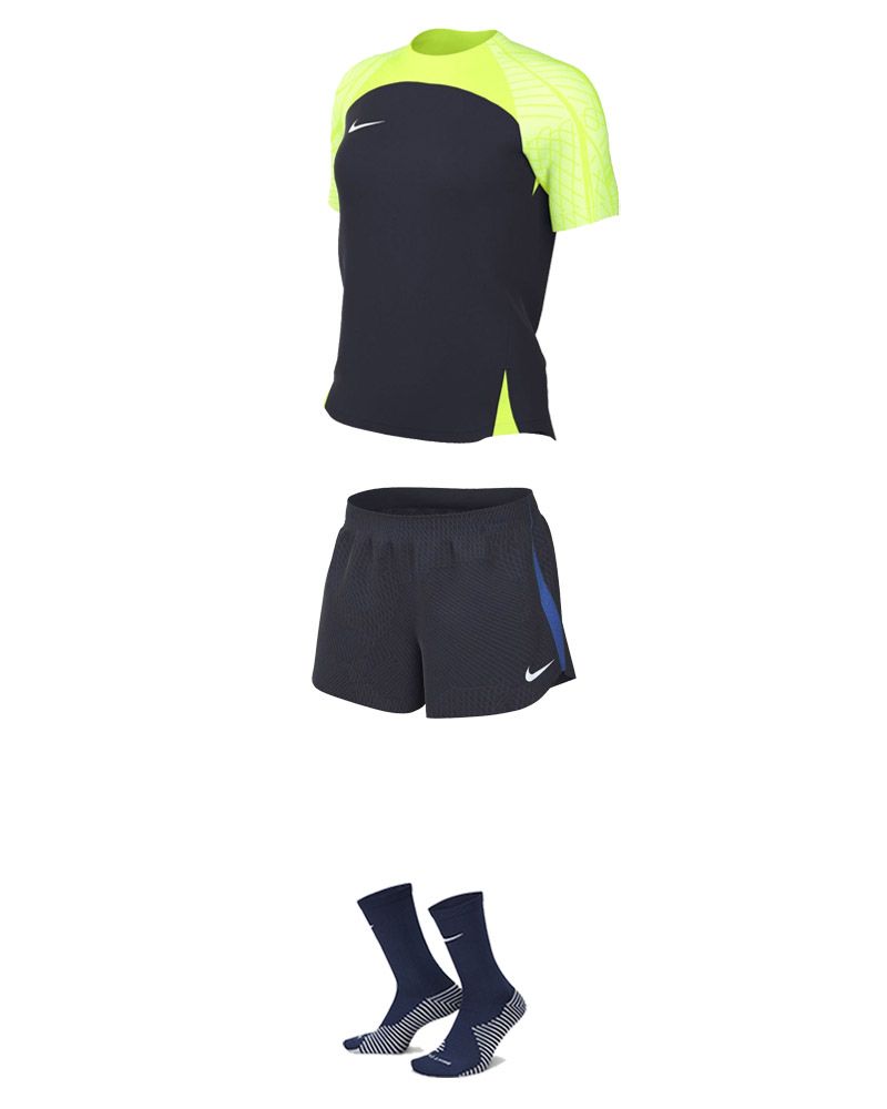 Ensemble Nike femme Pack 3 pièces Maillot Strike 23 Short Strike 23 Chaussettes Strike Crew DR2278 DR2322 DH6620