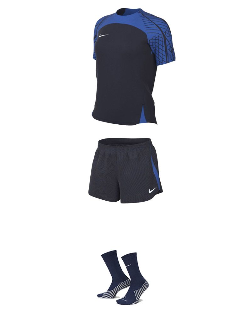 Ensemble Nike femme Pack 3 pièces Maillot Strike 23 Short Strike 23 Chaussettes Strike Crew DR2278 DR2322 DH6620