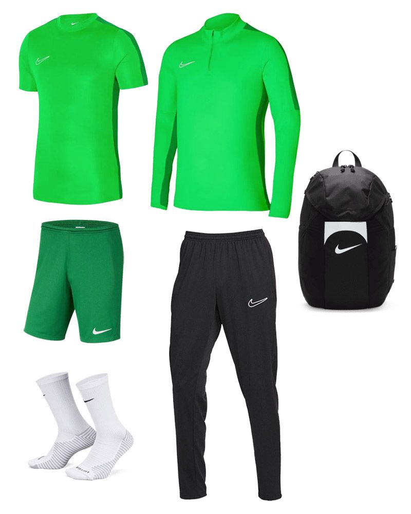 Ensemble survêtement Nike Academy vert kaki sur