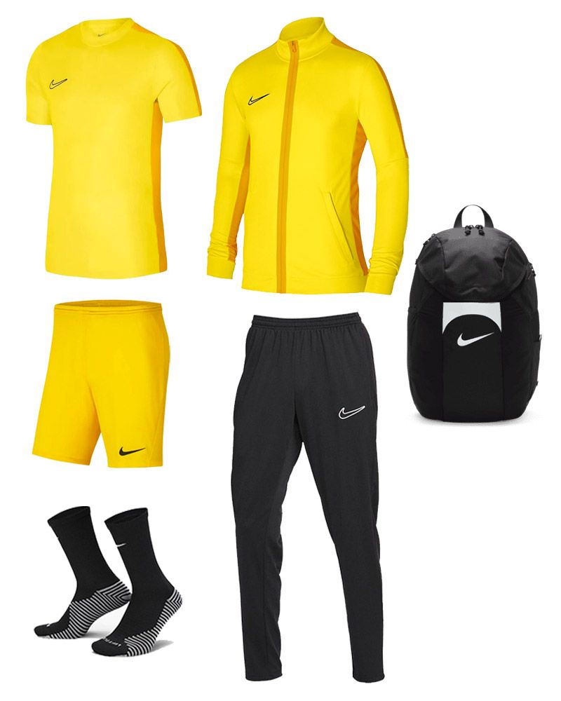 Pantalon Jogging Nike Gris/Jaune pour Homme - Espace Foot