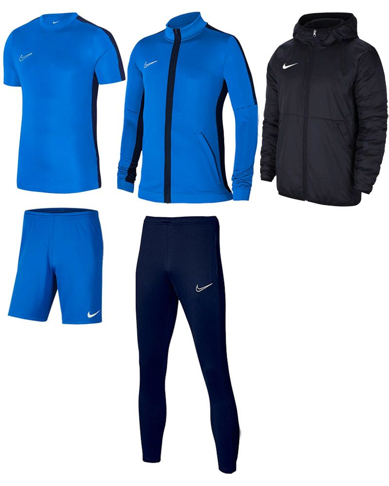 Ensemble Nike homme Pack 5 pièces Maillot Academy 23 Short Park III Veste de survêtement Academy 23 Pantalon de survêtement Academy 23 Veste doublée Team Fall DR1336 BV6855 DR1681 DR1666 CW6157