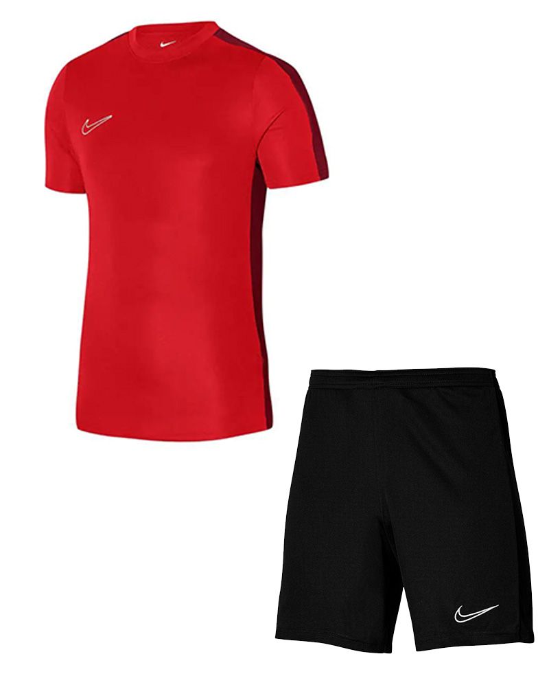 KIT DRY- Camiseta Roja + short negro