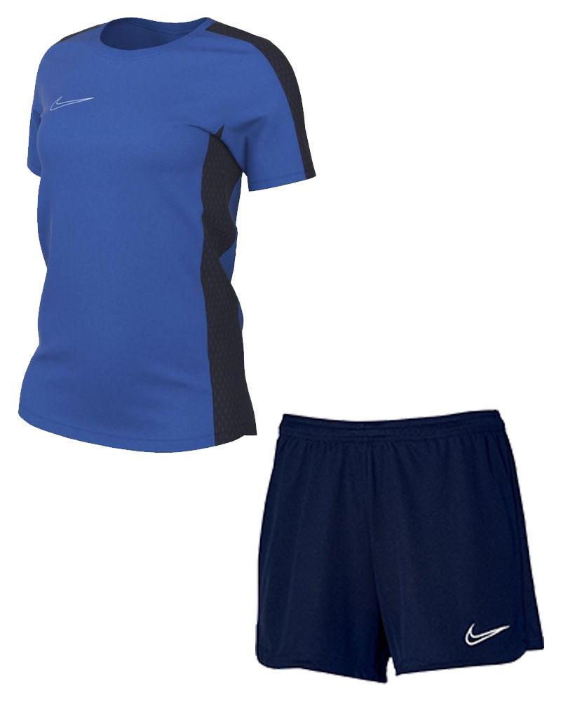 Short entraînement Femme Nike bleu ciel sur