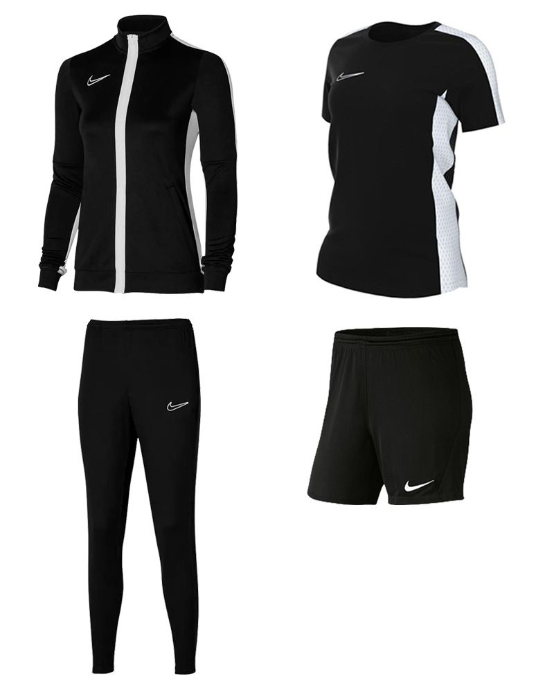 Kit Nike Academy 23 for Female. Track suit + Jersey + Shorts