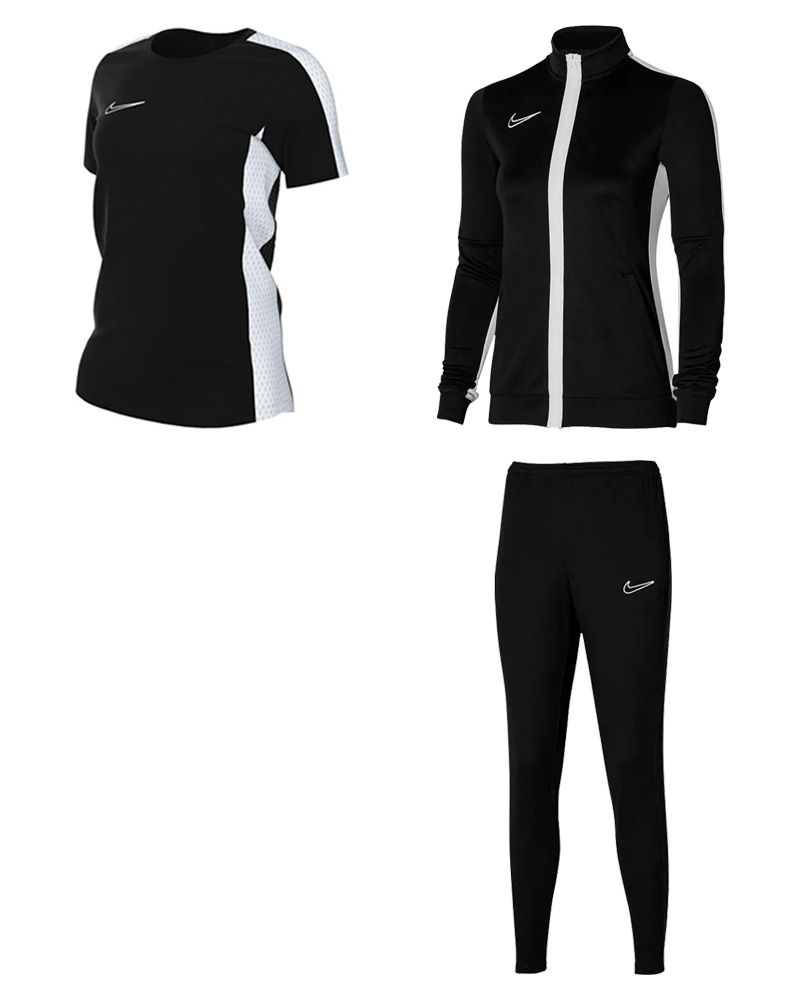 Black and white nike tracksuit womens store