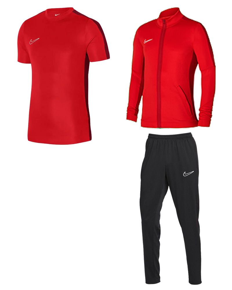 Red nike tracksuit top store