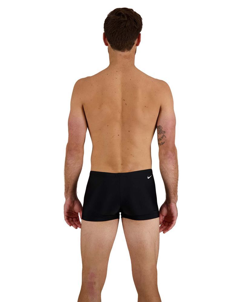 Boxer de bain Square Leg pour Homme - NESSA547-001 - Noir