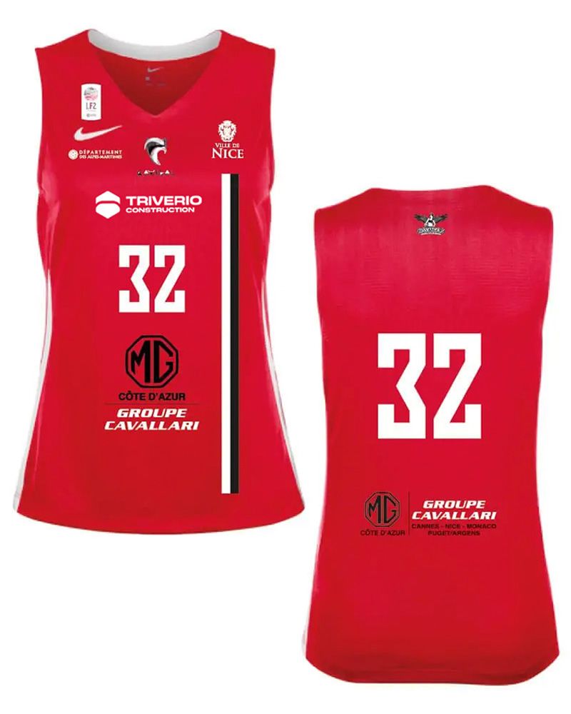 Maillot best sale basket rouge