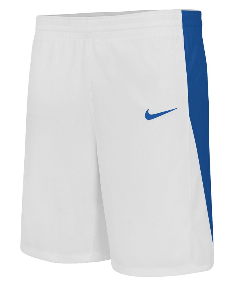 Short Nike Stock Blanc et Bleu Royal NT0201