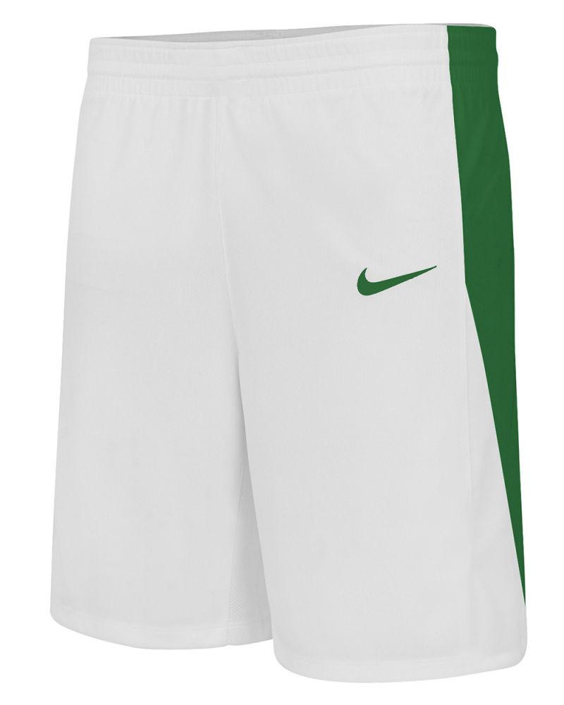 Short Nike Stock Blanc et Vert NT0201
