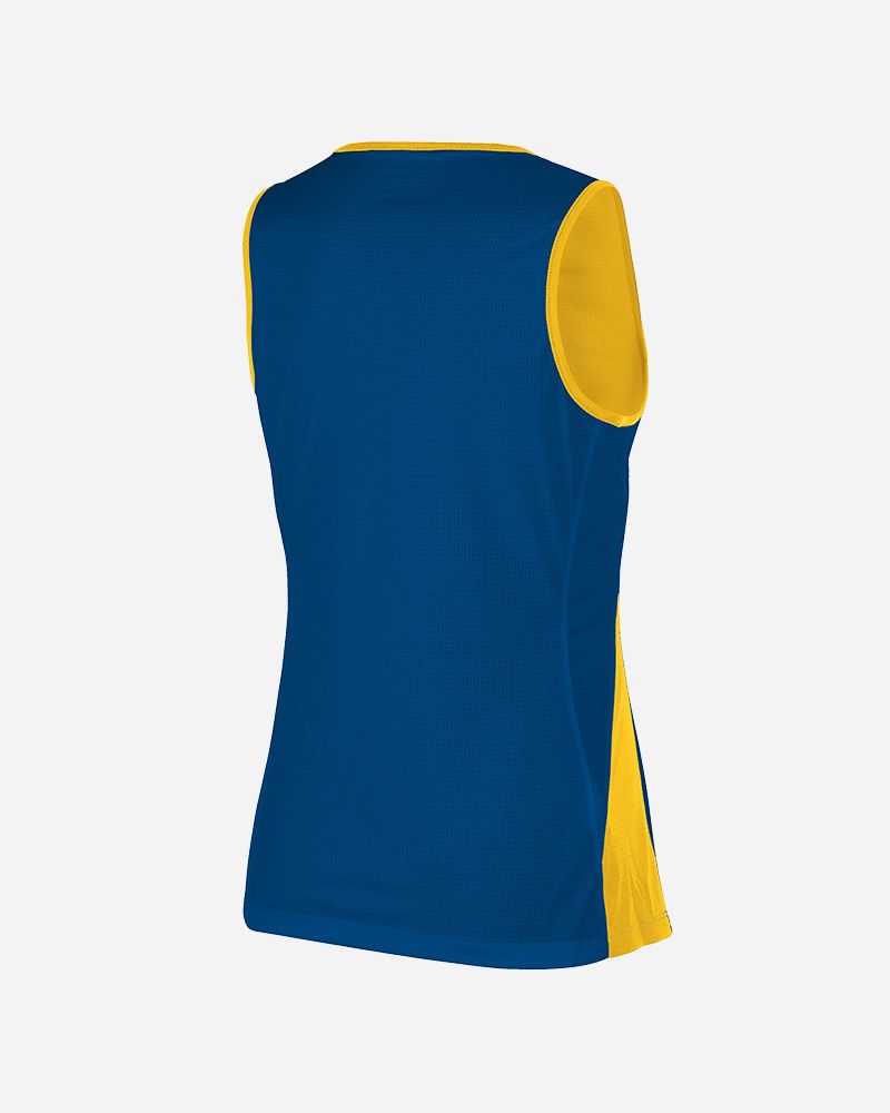 Maillot de basket store bleu et jaune