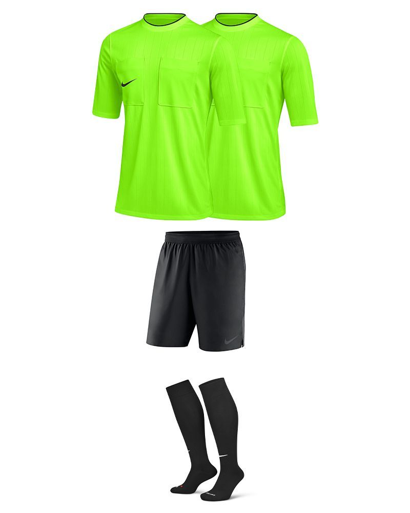 Pack Nike Arbitre de football FFF maillot manches courtes short chaussettes