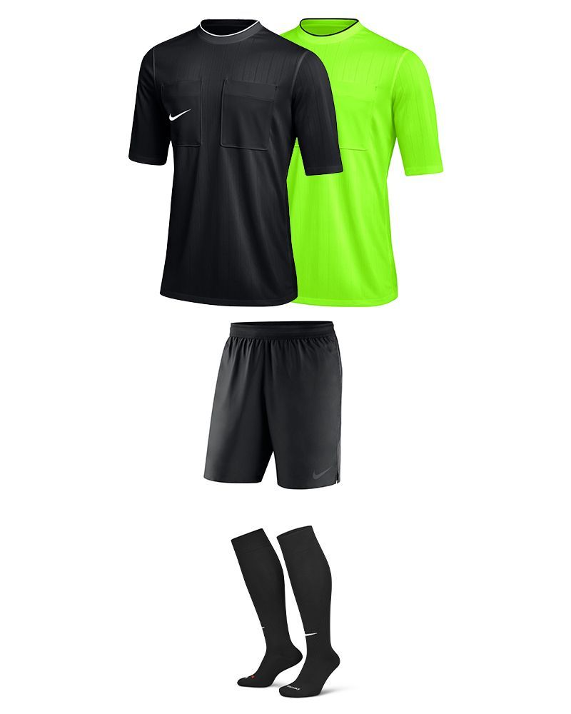 Pack Nike Arbitre de football FFF maillot manches courtes short chaussettes