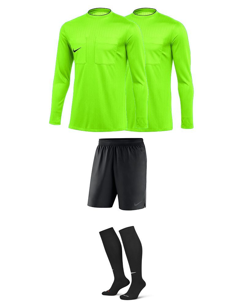 Pack Nike Arbitre de football FFF maillot manches longues short chaussettes