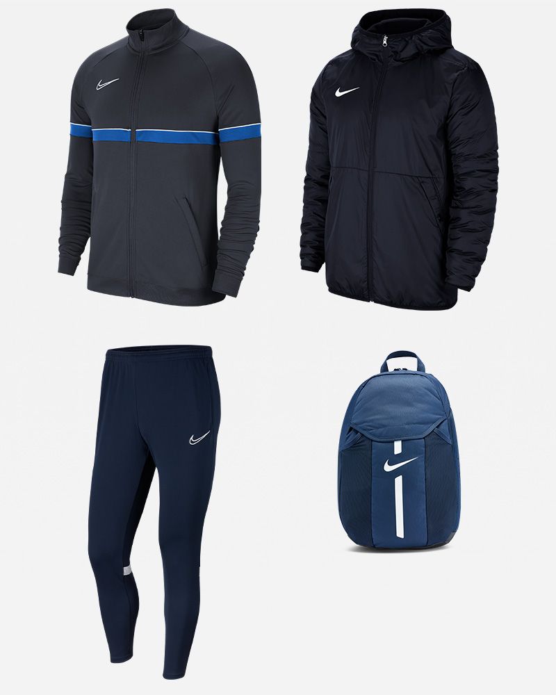 Pack Entrainement Nike Academy 21 maillot, short,chaussettes, polo, survetement, sac, parka
