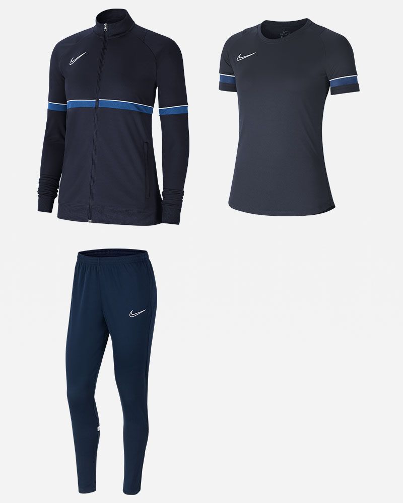 Pack Nike Academy 21 pour Femme. Survêtement + Maillot