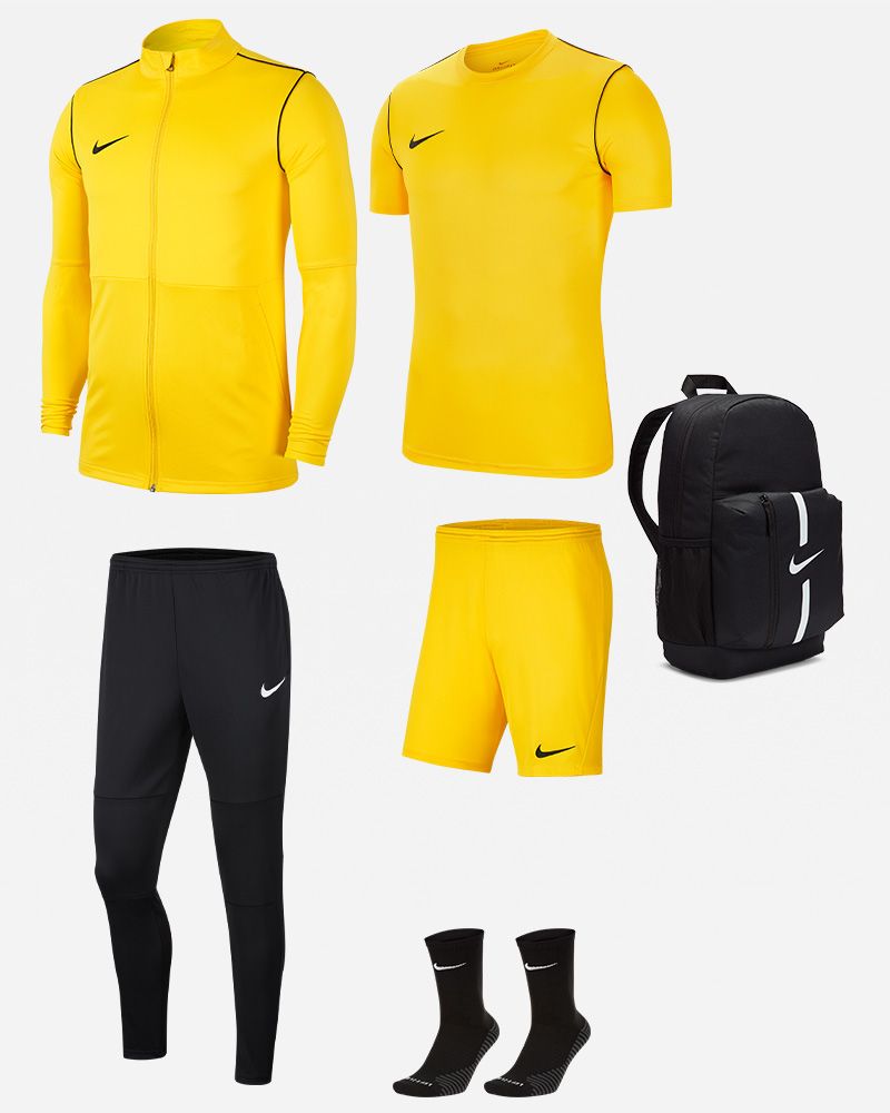 Pack Entrainement Nike Park 20 maillot, short, chaussettes, survetement, sac, parka