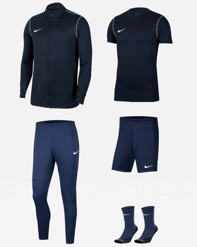 Pack Entrainement Nike Park 20 maillot,short,survetement,sac,parka