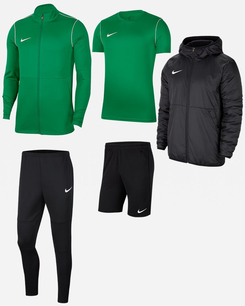 Pack Entrainement Nike Park 20 Enfant maillot, short, survetement, veste, sweat, pantalon, parka