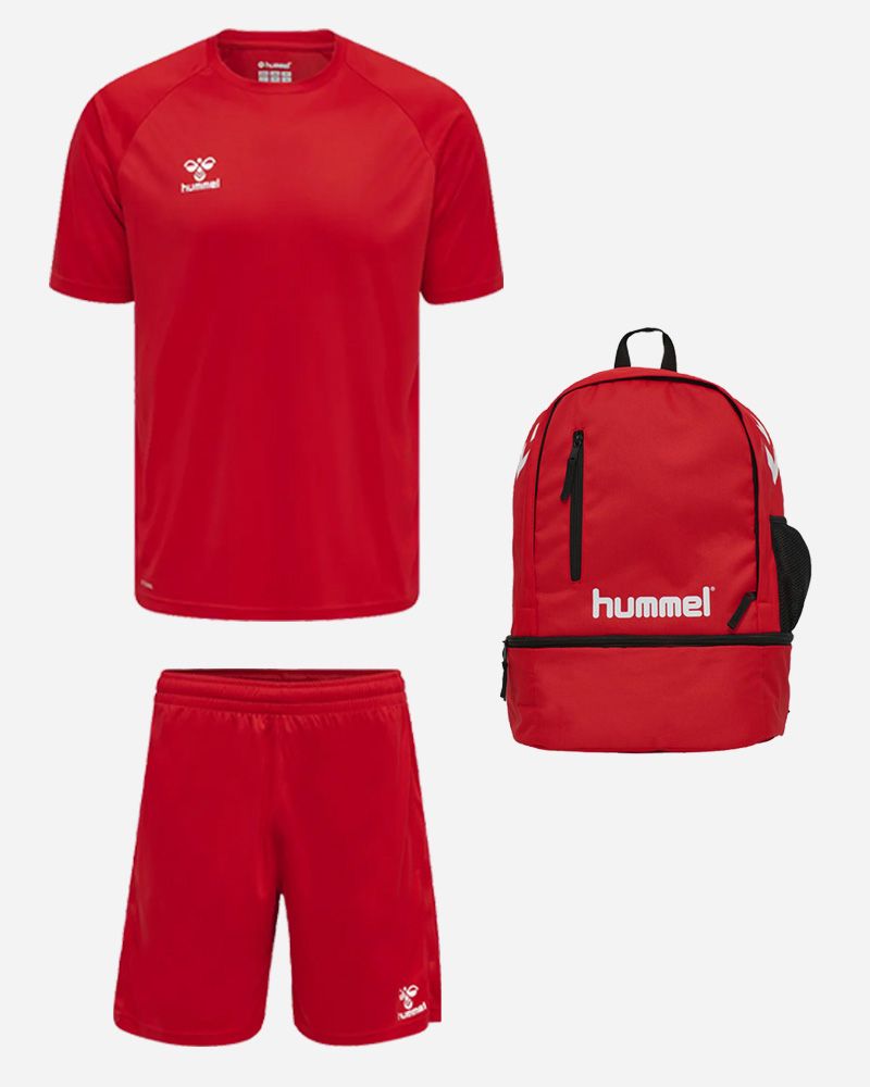 Hummel Maglia Da Portiere Per Ragazzi Essential GK - Manica Lunga, Protezioni Gomiti Imbottite, Tessuto Traspirante 100% Poliestere - 3