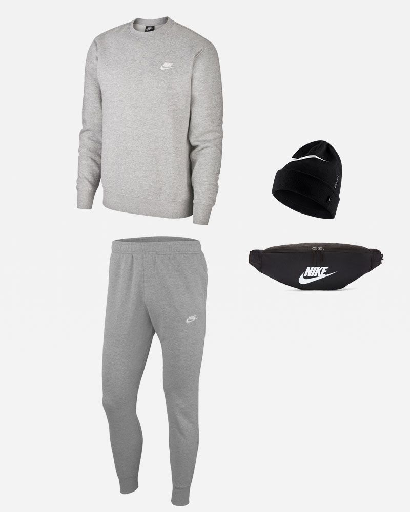 Pack Nike Sportswear Sweat Bas de jogging Bonnet Banane BV2662 BV2671 AV9751 DB0490