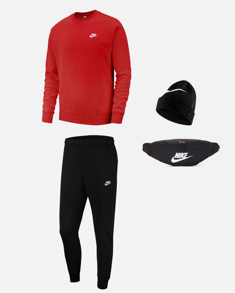 Pack Nike Sportswear Sweat Bas de jogging Bonnet Banane pour Homme BV2662 BV2679 AV9751 DB0490