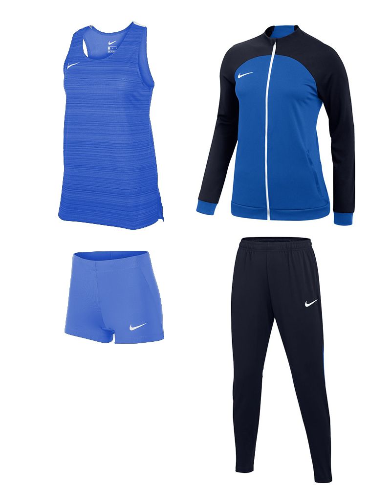 Ensemble Running Nike Academy Pro femme debardeur cuissard veste pantalon de survetement