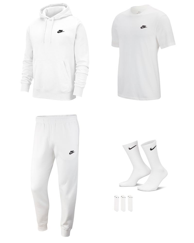 Ensemble Nike Sportswear pour homme sweat capuche bas de jogging tee-shirt chaussettes BV2654 BV2671 AR4997 SX7676