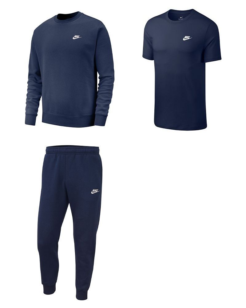 Ensemble de jogging Navy homme