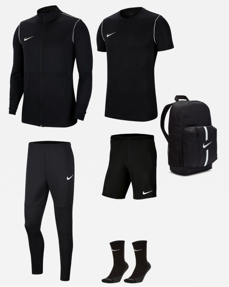Pack Entrainement Nike Park 20 maillot, short, chaussettes, survetement, sac, parka