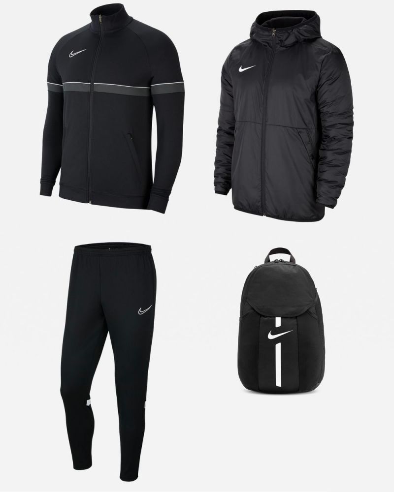 Pack Entrainement Nike Academy 21 maillot, short,chaussettes, polo, survetement, sac, parka