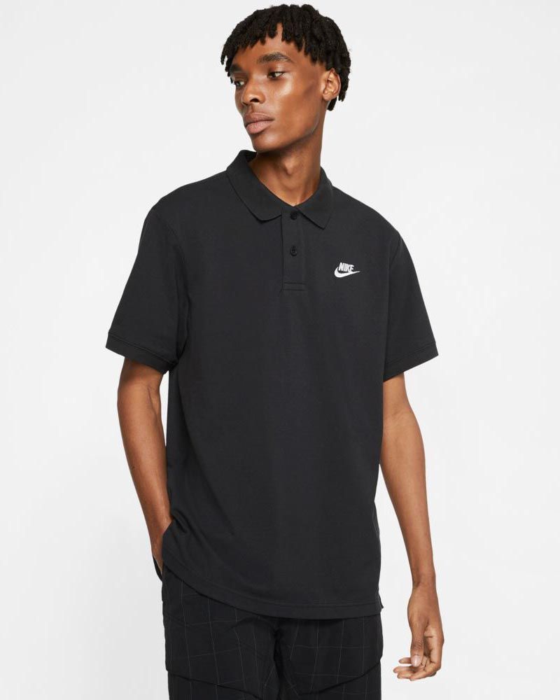 Polo nike negro on sale