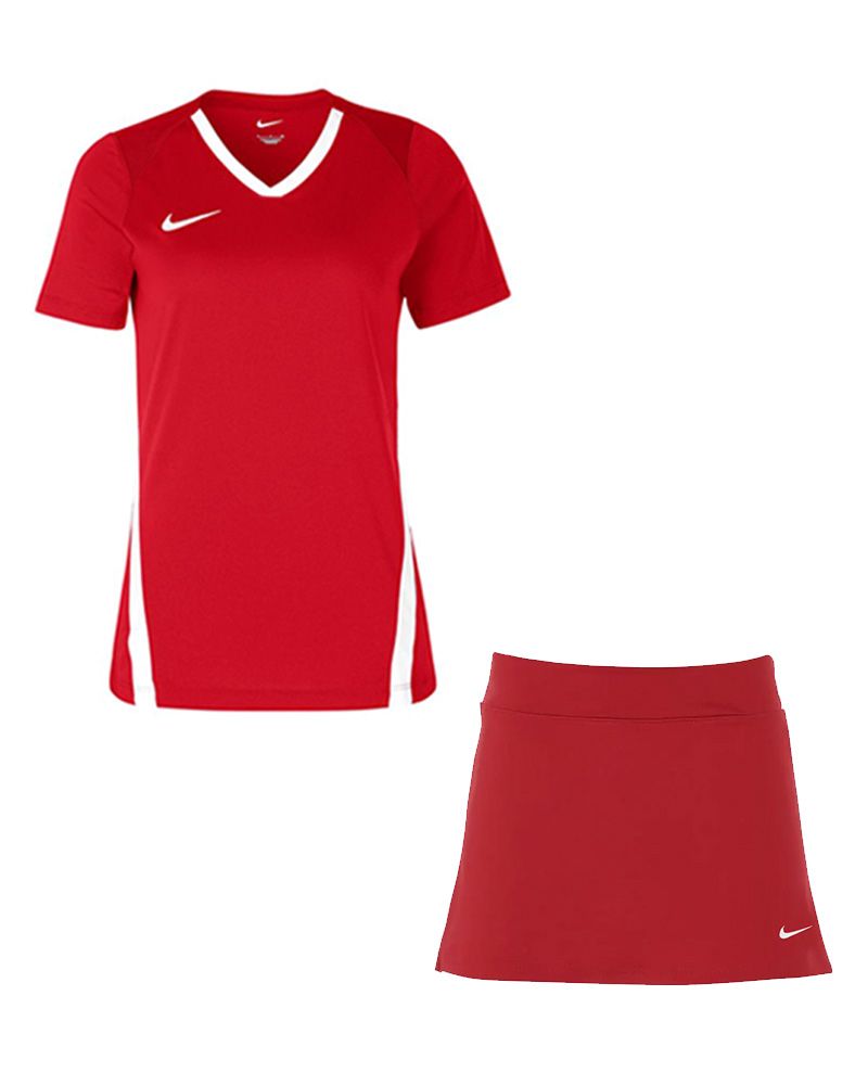 Ensemble Nike Team pour Femme. Maillot + Jupe (2 pièces)