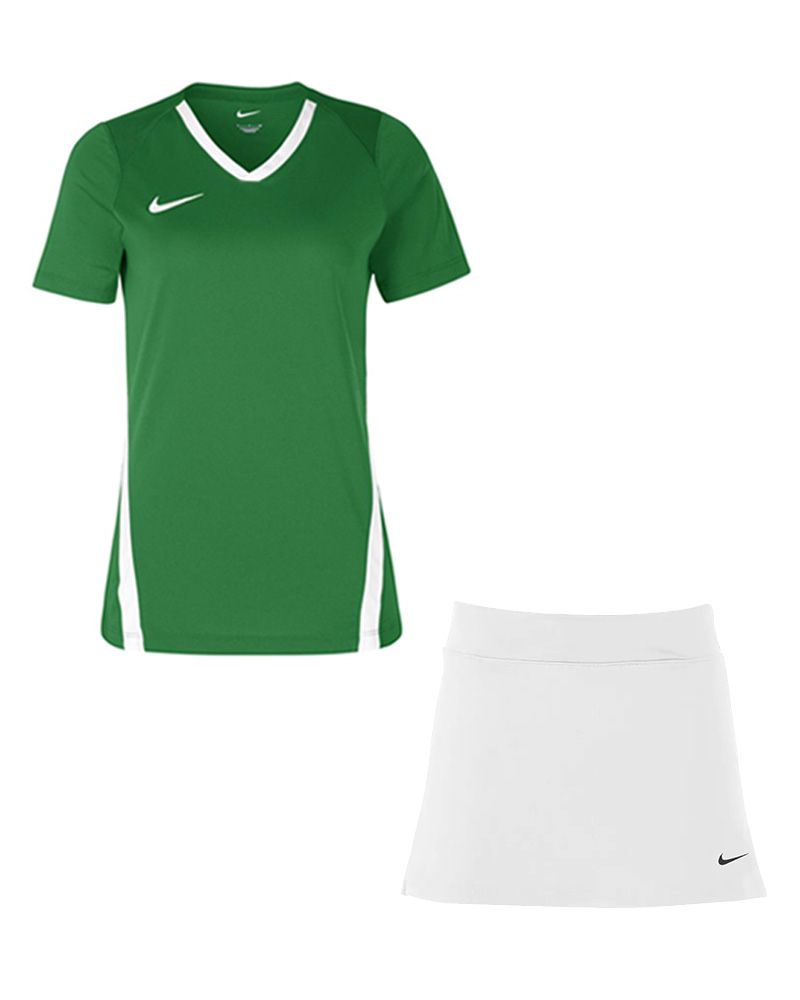 Ensemble Nike Team pour Femme. Maillot + Jupe (2 pièces)