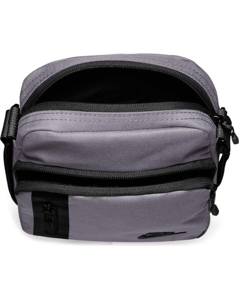 Nike - Tech - Sac banane en tissu ripstop - Noir et gris