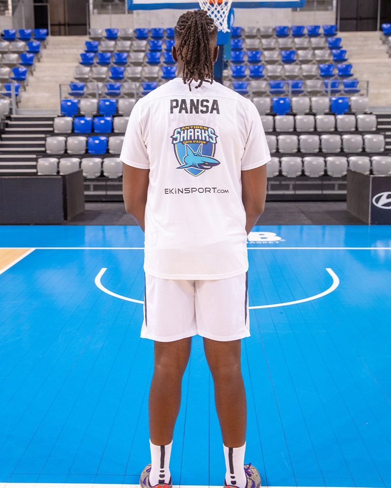 Maillot d'échauffement Nike Sharks Antibes Blanc pour homme