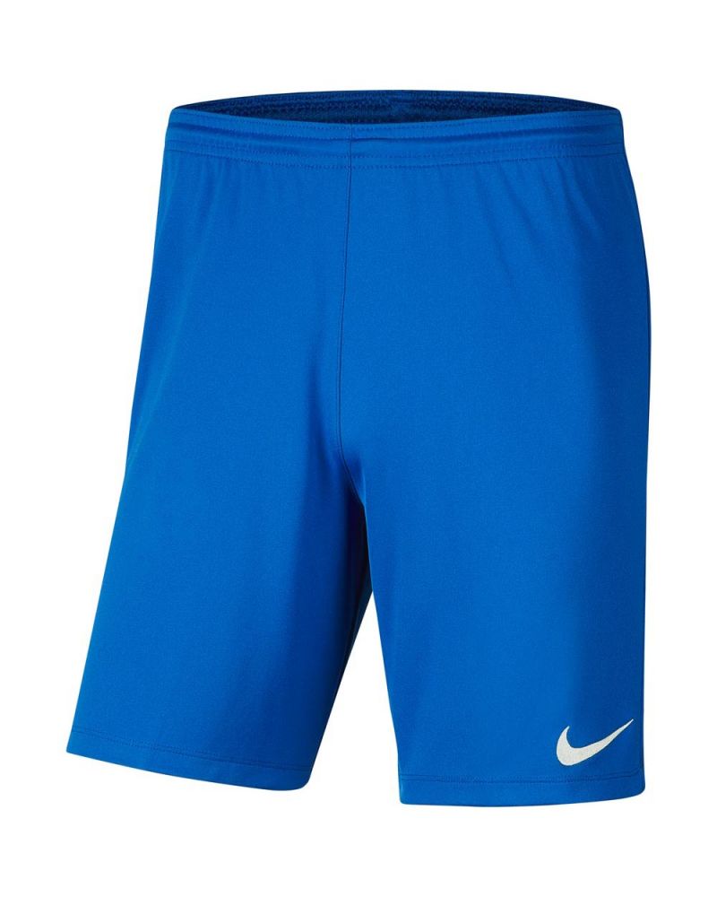 Pantal n Corto Nike Park III para Ni o BV6865 463 Azul Real