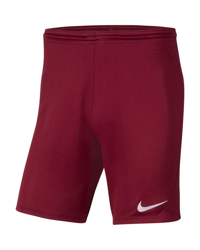 Pantaloncini Nike Park III Bambini BV6865 677 Bordeaux EKINSPORT