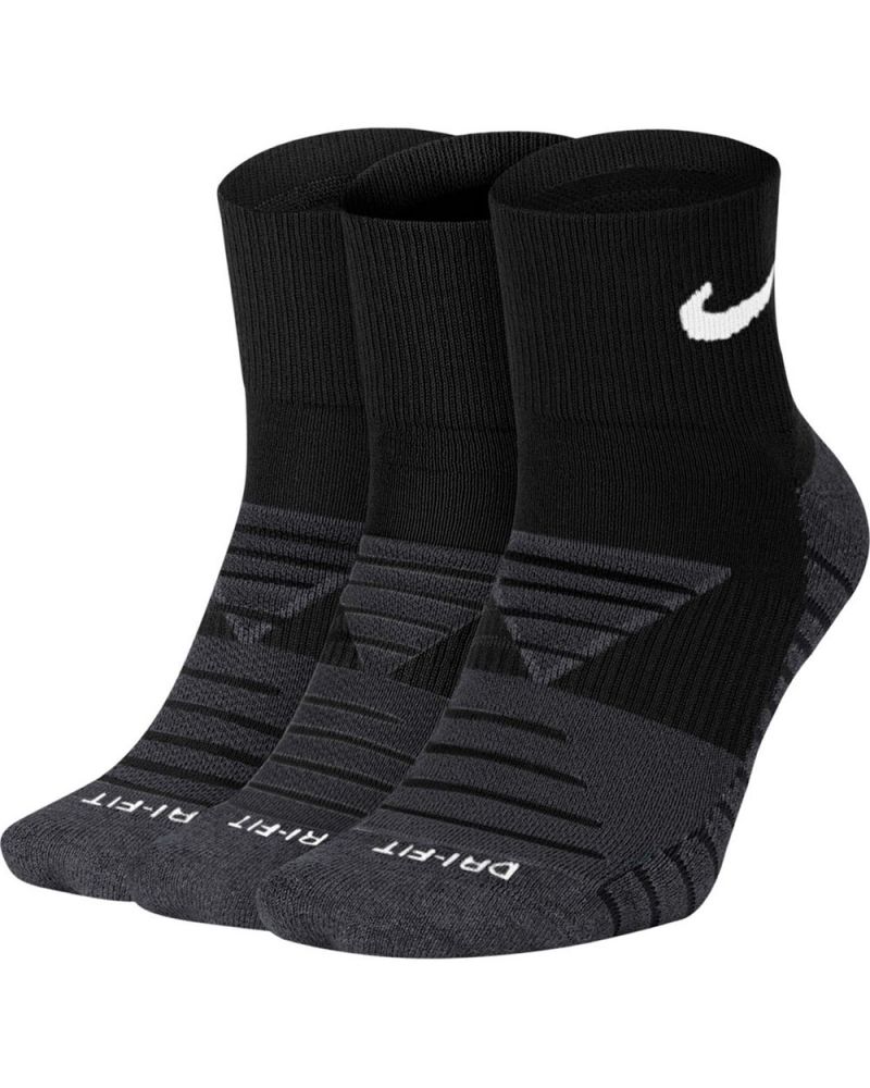 Chaussettes Nike Everyday Max Cushioned Noires SX5549-010