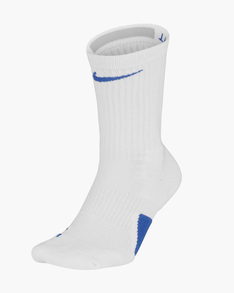 Chaussettes de Basket Elite SX7622-111 - Blanc & Bleu | EKINSPORT