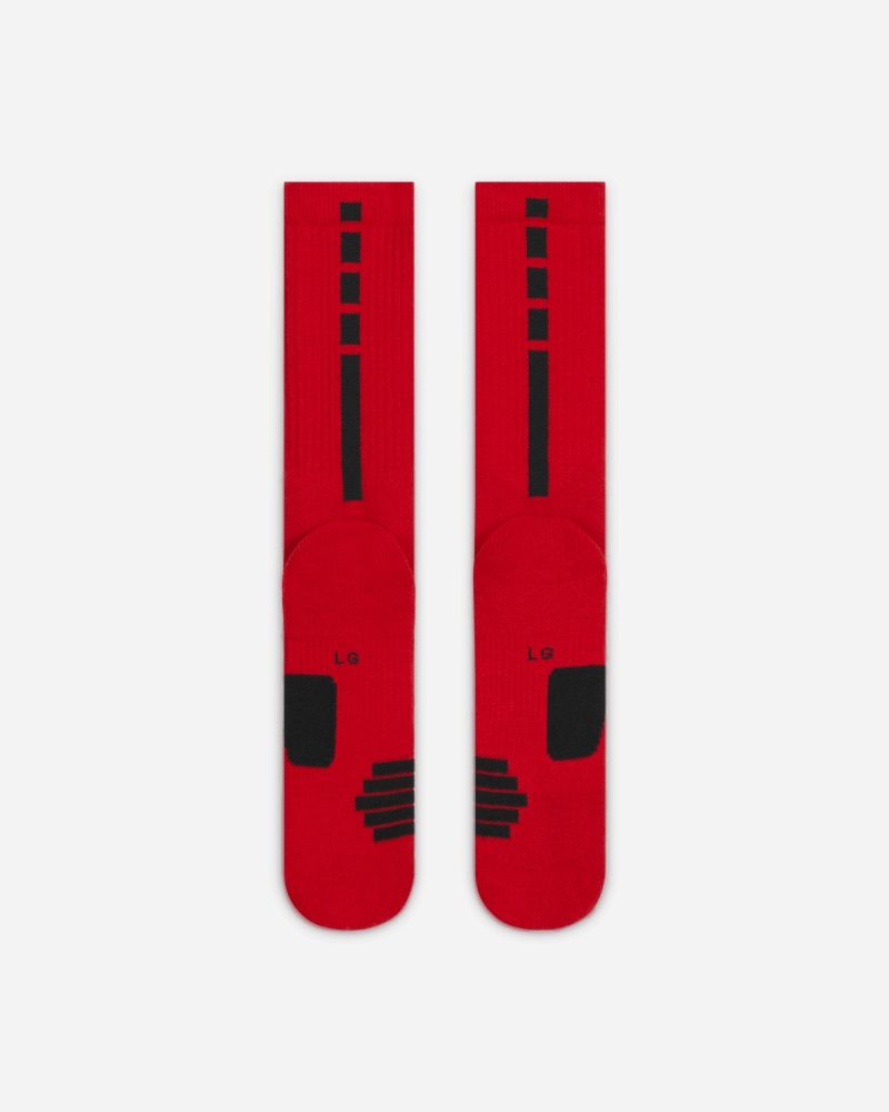 Chaussettes de Basketball Nike Elite Mid Rouge pour Homme