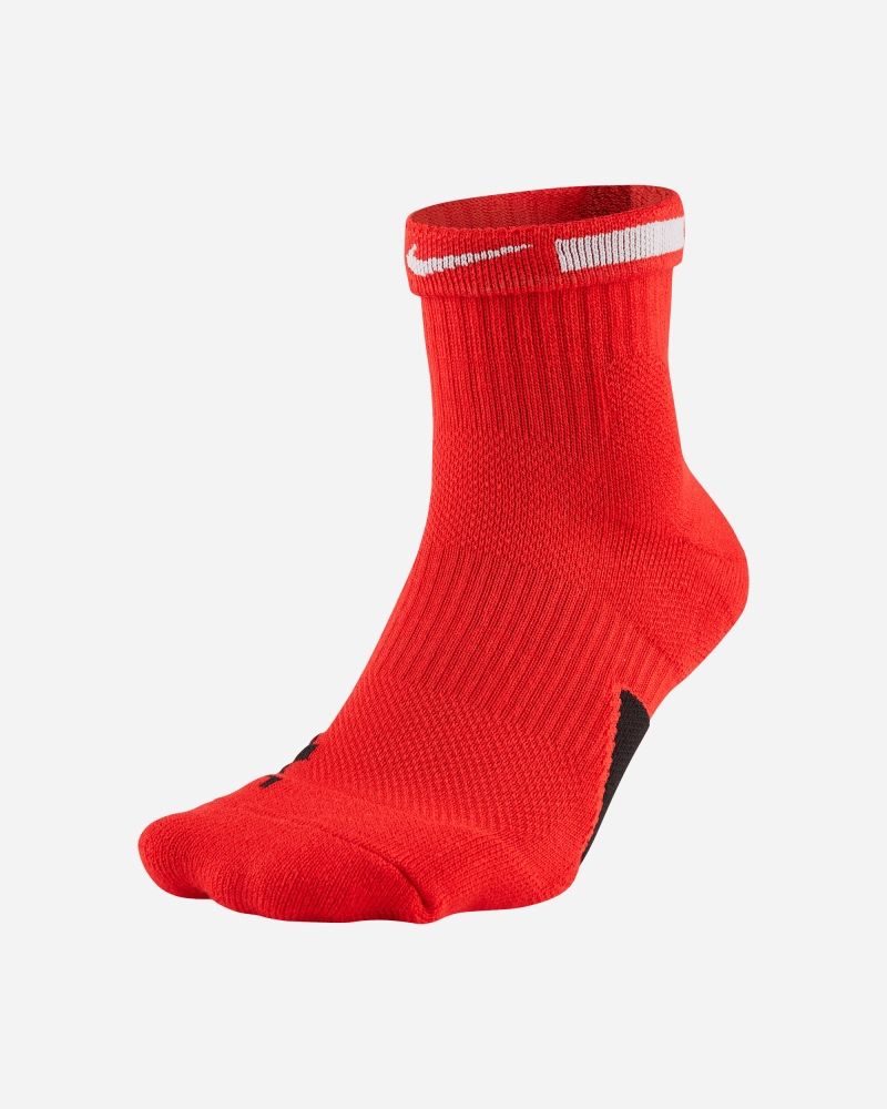 Nike Elite SX7626-103 Chaussettes de basket-ball Taille M Pour homme 39-42, femme  39-44 Blanc Rouge, Blanc/rouge., Moyen : : Mode
