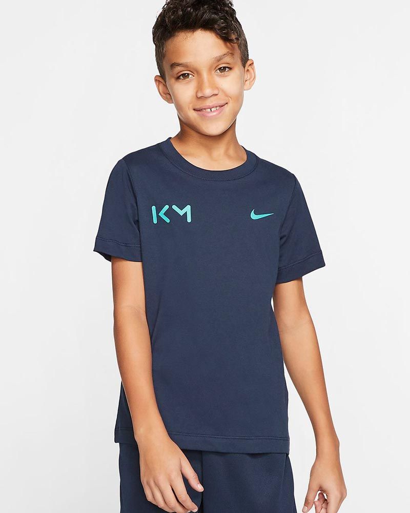 Kylian Mbappe Dri-FIT maillot de football Nike pour enfants · Bleu